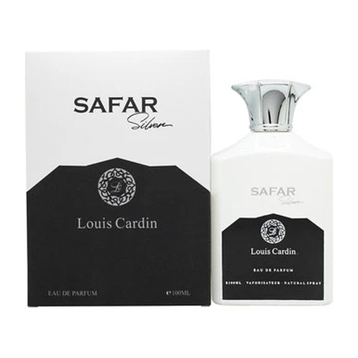 Louis Cardin Safar Silver Eau de Parfum 100ml Spray