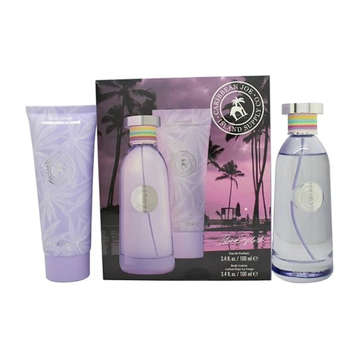 Caribbean Joe Island Splash Gift Set 100ml EDP + 100ml Body Lotion