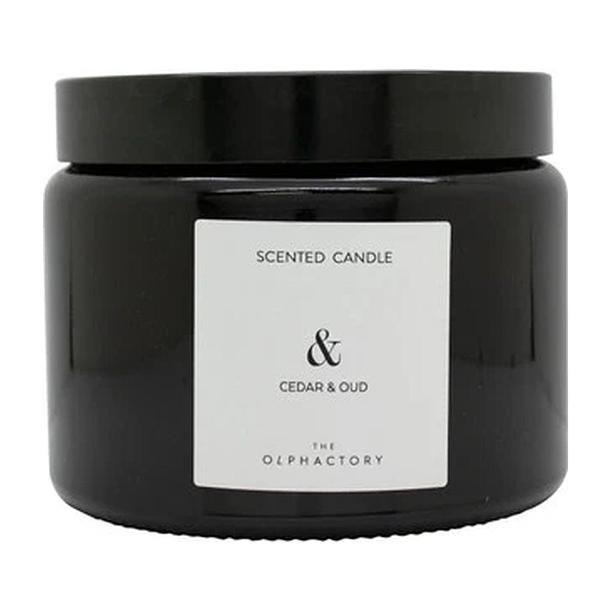 The Olphactory Cedar Oud Scented Candle 360g