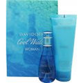 Davidoff Cool Water Woman Gift Set 30ml EDT + 75ml Body Lotion