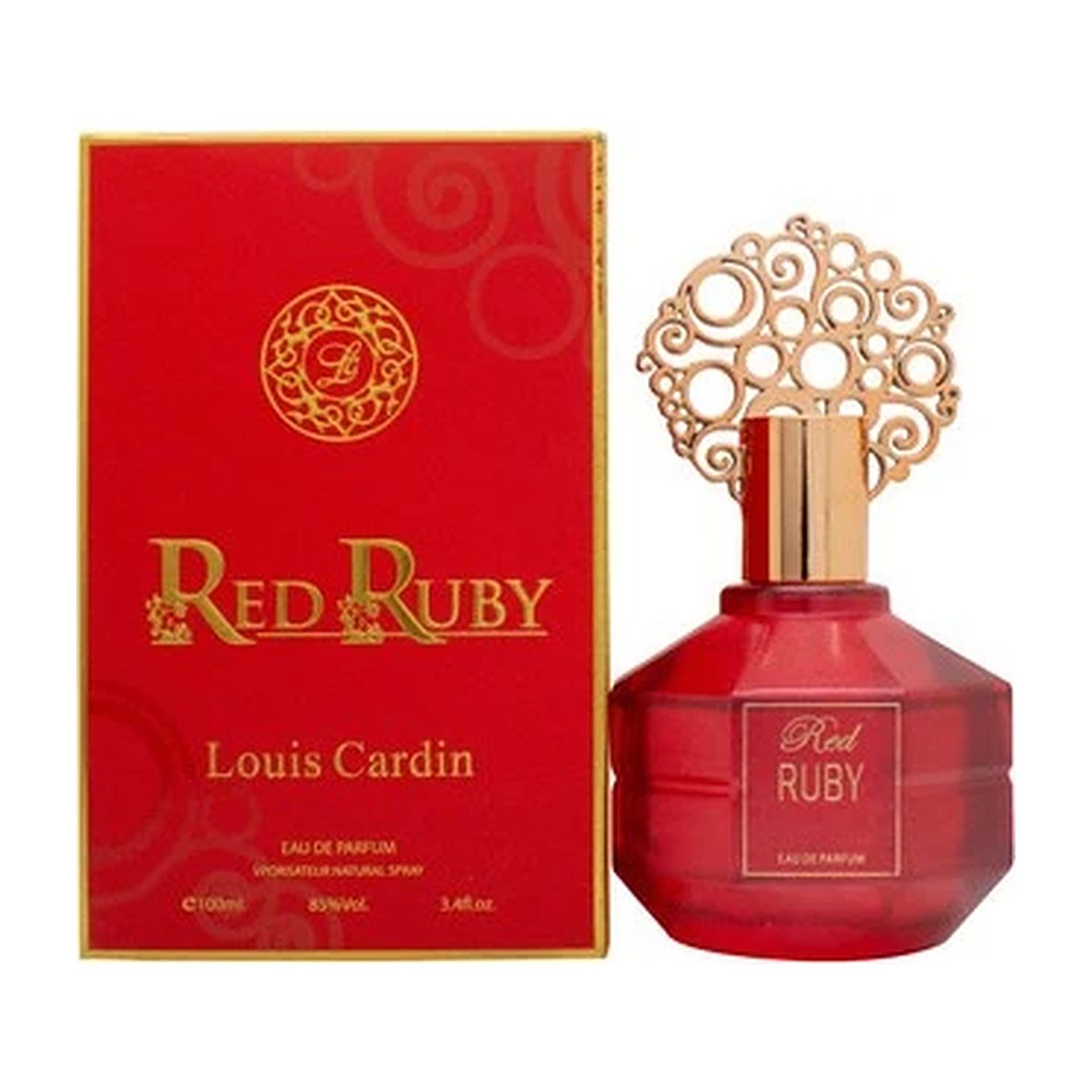 Louis Cardin Red Ruby Eau de Parfum 100ml Spray