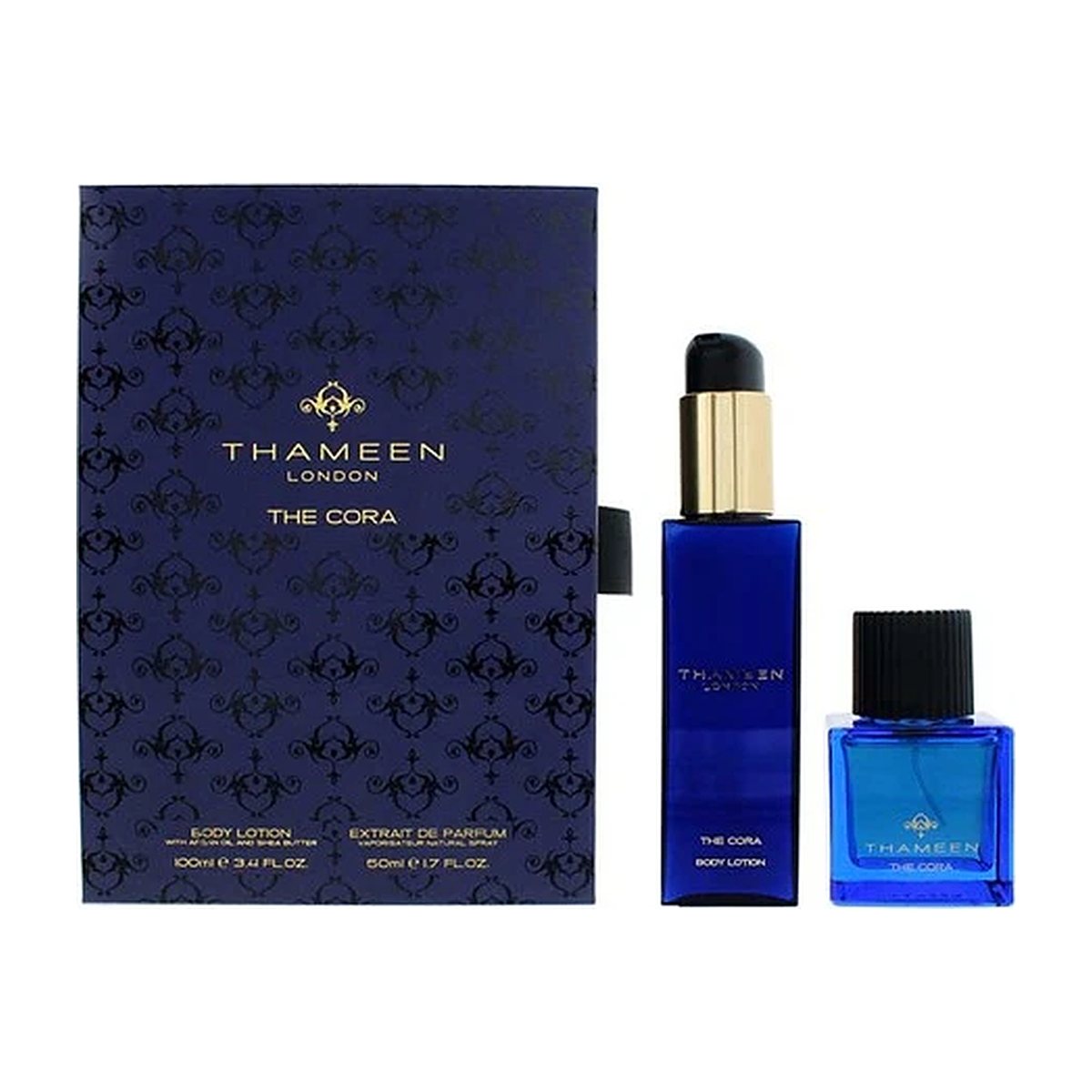 Thameen The Cora Gift Set 50ml EDP + 100ml Body Lotion