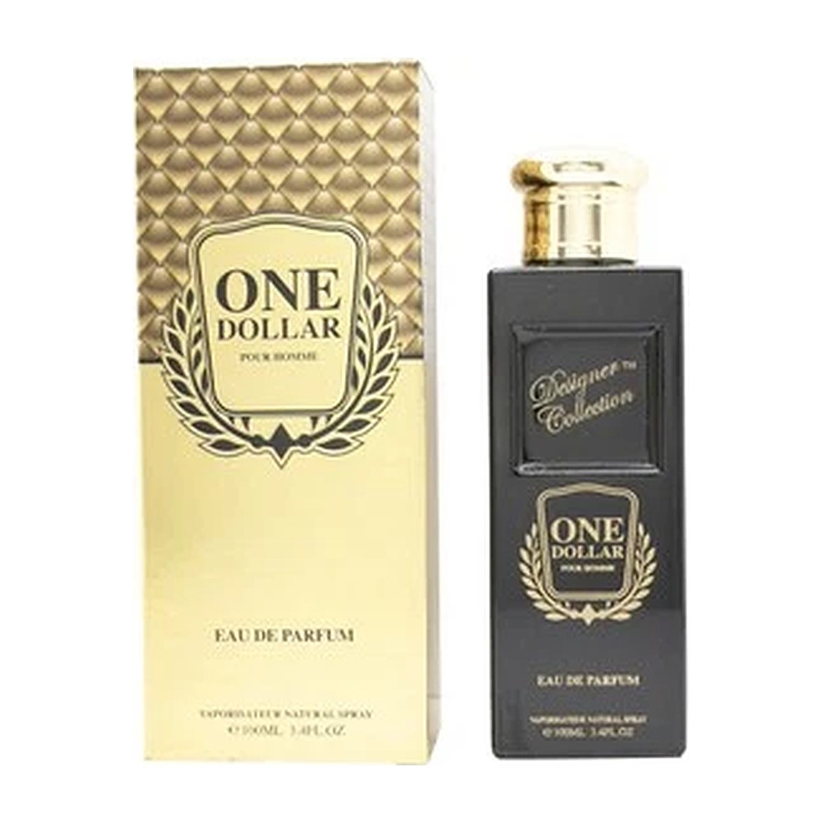 Designer Collection One Dollar Pour Homme Eau de Parfum 100ml Spray