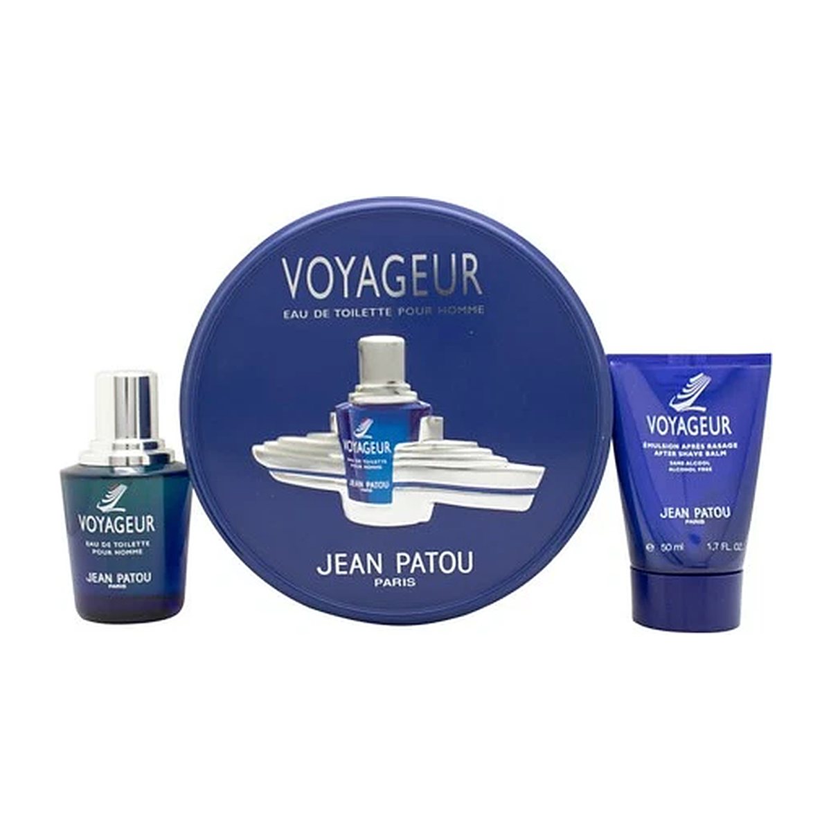 Jean Patou Voyageur Giftset - EDT Spray 50ml + After Shave Balm 50ml