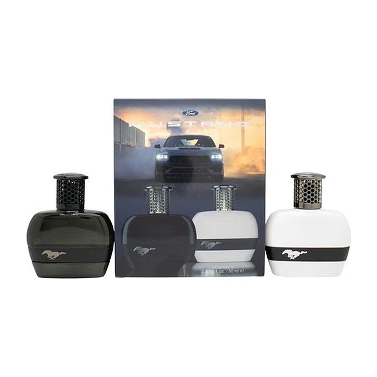 Mustang Gift Set 50ml Black EDT + 50ml White EDT