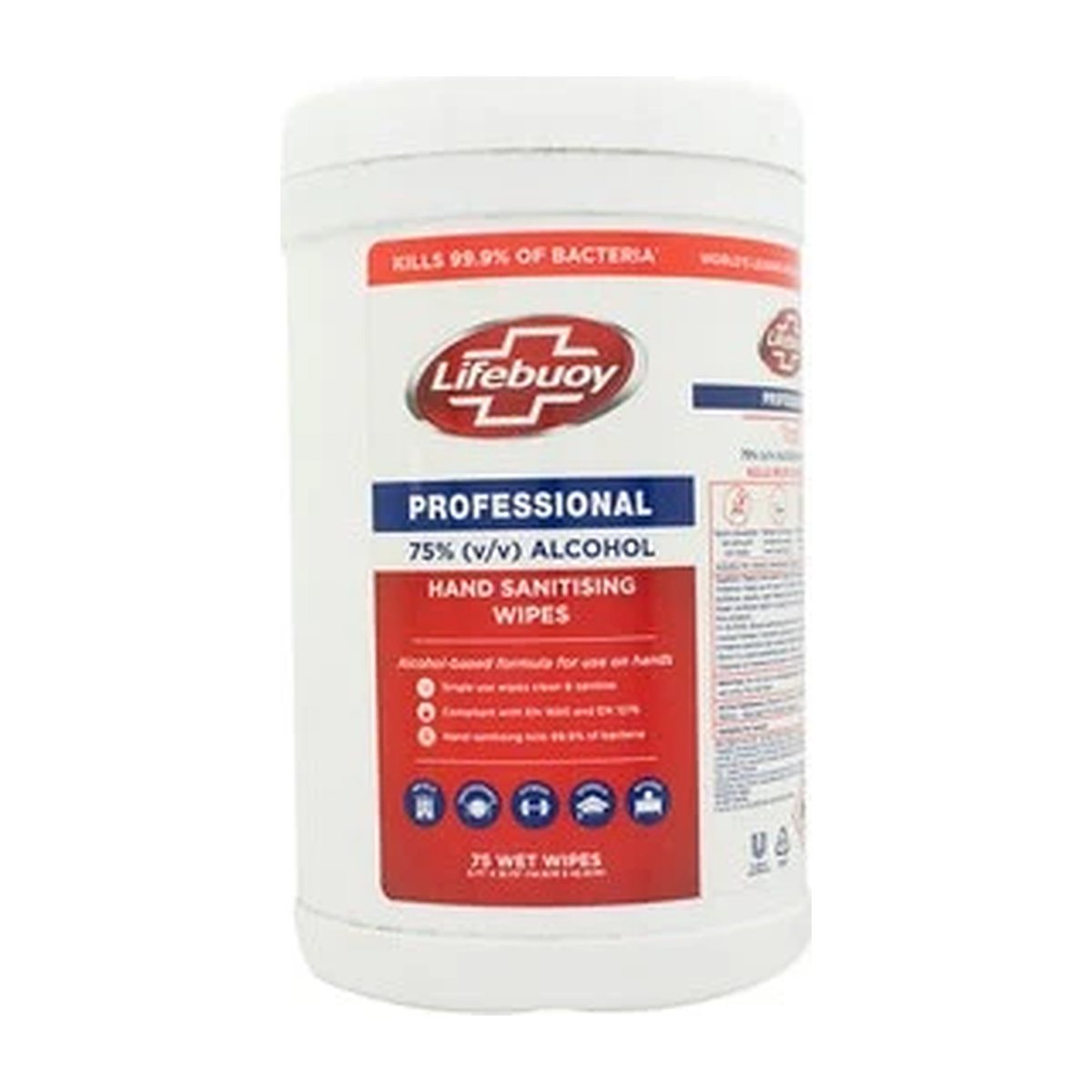 Lifebuoy Professional Hand Wipes 75 sheets